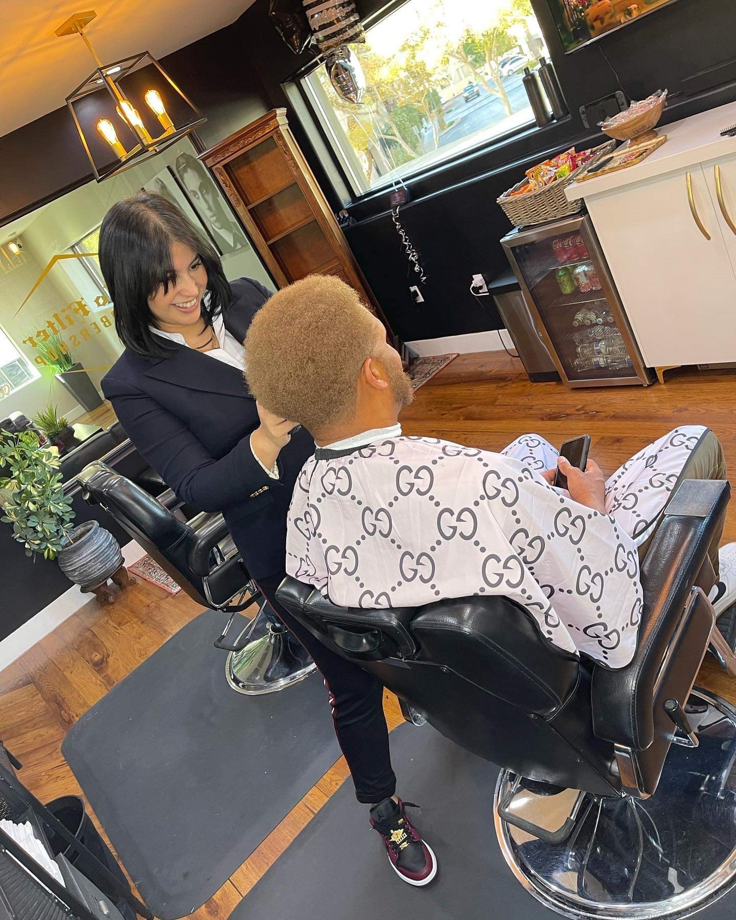 Skin fade work